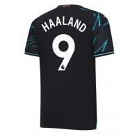 Fotballdrakt Herre Manchester City Erling Haaland #9 Tredjedrakt 2023-24 Kortermet
